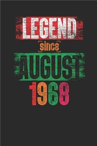 Legend Since August 1968