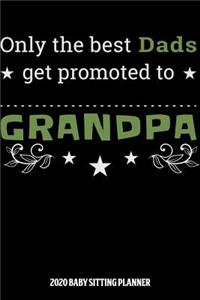 grandpa 2020 Baby Sitting Planner: Surprise Gift For Soon To Be grandpa 2020 Calender