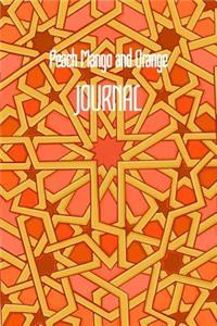 Peach Mango and Orange JOURNAL