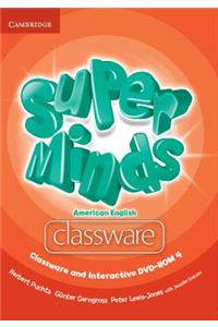 Super Minds American English Level 4 Classware and Interactive DVD-ROM