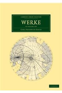 Werke 12 Volume Set in 14 Pieces