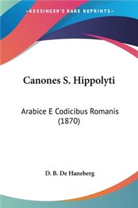 Canones S. Hippolyti