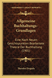 Allgemeine Buchhaltungs-Grundlagen