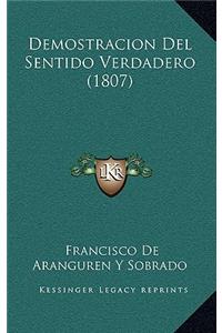 Demostracion Del Sentido Verdadero (1807)