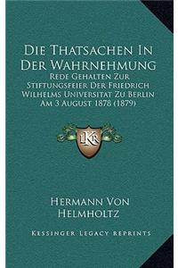 Thatsachen In Der Wahrnehmung