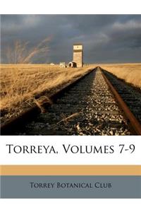 Torreya, Volumes 7-9