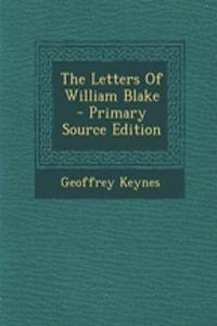The Letters of William Blake