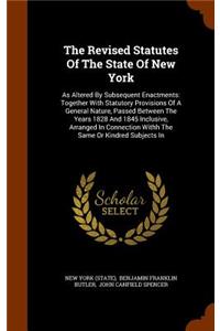 The Revised Statutes of the State of New York