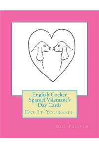 English Cocker Spaniel Valentine's Day Cards