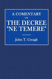 A Commentary on the Decree 