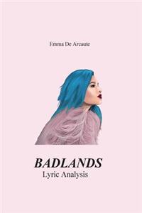 Badlands Lyric Analysis Book