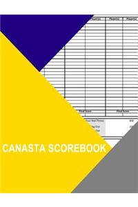 Canasta Scorebook
