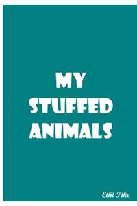 My Stuffed Animals - Notebook / Extended Lines / Soft Matte Cover