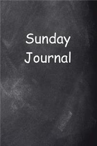 Sunday Journal Chalkboard Design