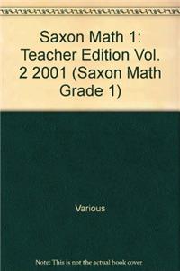 Saxon Math 1