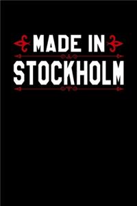 Notizbuch Made in Stockholm