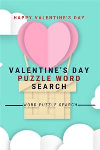 Happy Valentine's Day Valentine's Day puzzle Word Search Word puzzle Search