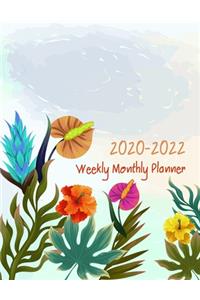 2020-2022 Weekly Monthly Planner