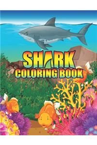 Shark coloring Book