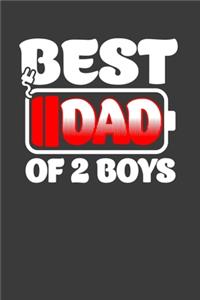 Best Dad Of 2 Boys