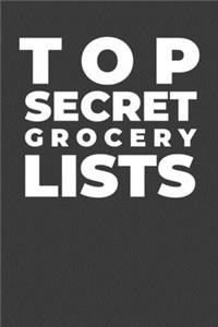Super Secret Grocery Lists