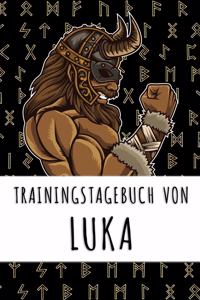 Trainingstagebuch von Luka