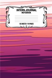 Intern Journal Notebook 55 Sheets/110 Pages