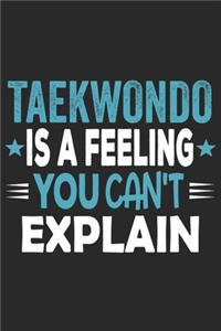 Taekwondo Is A Feeling You Can't Explain
