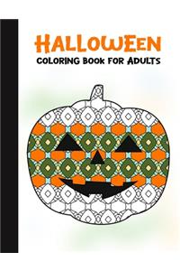 Halloween Coloring Book for Adults