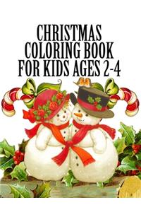 Christmas Coloring Book for Kids Ages 2-4