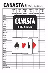 Canasta Game Sheets