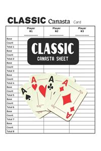 Classic Canasta Sheet