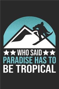 Who Said Paradise Has To Be Tropical