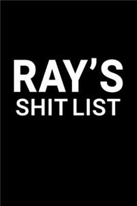 Ray's Shit List