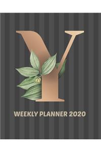 Weekly Planner 2020