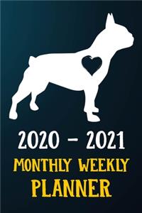 2020 2021 Monthly Weekly Planner