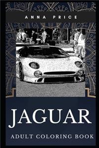 Jaguar Adult Coloring Book