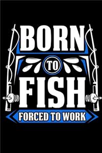 Born To Fish Forced To Work