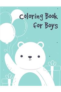 Coloring Book for Boys