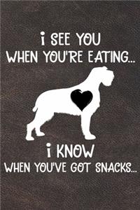 I See You When You're Eating I Know When You've Got Snacks