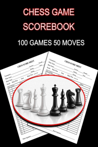 Chess Game Scorebook