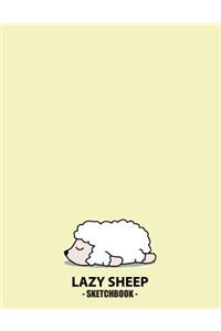 lazy sheep sketchbook