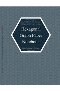 Hexagonal Graph Paper Notebook