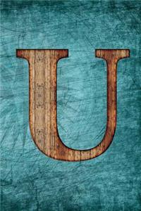 Monogrammed Notebook - U