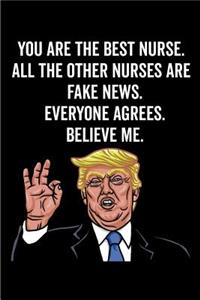 You Are the Best Nurse. All the Other Nurses Are Fake News. Believe Me. Everyone Agrees.