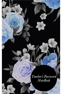 Teacher's Password Notebook