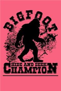 Bigfoot Hide & Seek Champion