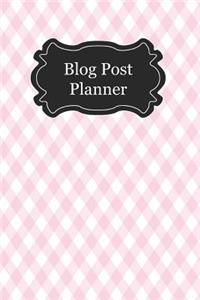 Blog Post Planner