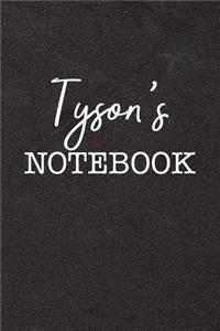 Tyson's Notebook