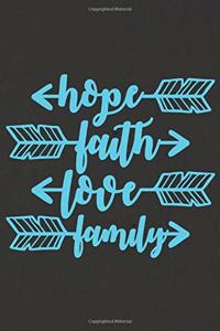 Hope Faith Love Family